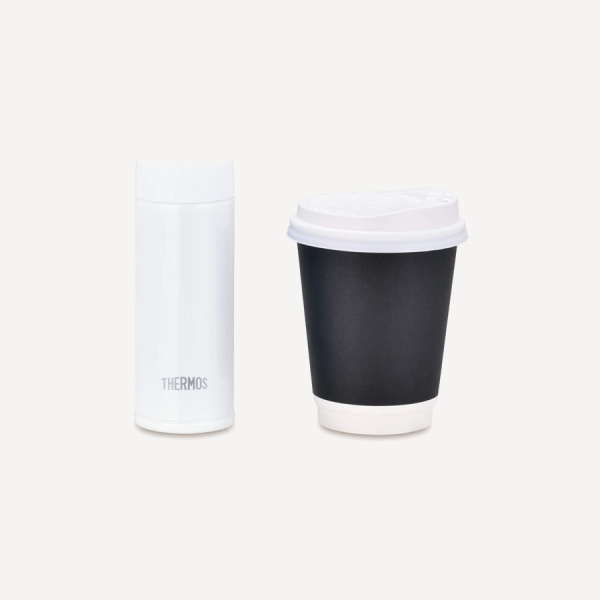 Термос THERMOS JOJ-120 WH +5h/-7h 0,12л (жемчужный)
